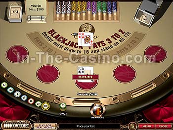 Blackjack en Cameo Casino