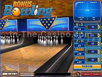 Bonus Bowling en Cameo Casino