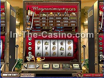 Magnanimous Slots en Cameo Casino