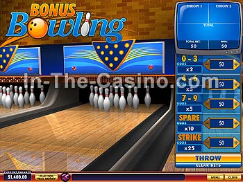 Bonus Bowling en Del Rio Casino