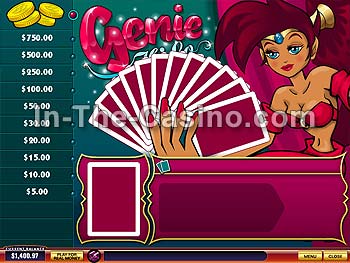 Genie's HiLo Jackpot en Del Rio Casino