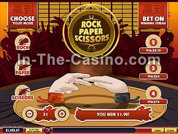 Rock-Paper-Scissors en Del Rio Casino