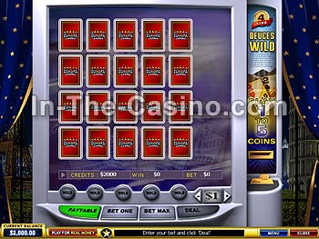 4-line Deuces Wild en Europa Casino