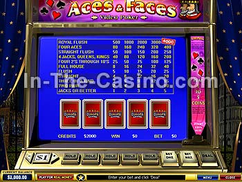Aces And Faces en Europa Casino