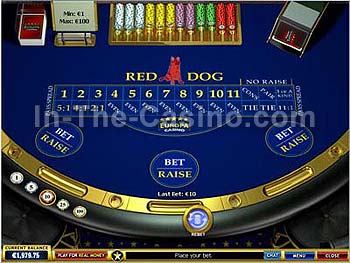 Red Dog en Europa Casino