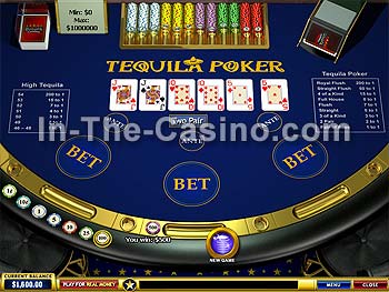 Tequila Poker en Europa Casino