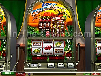 Lost Continent Slots en Tropez Casino