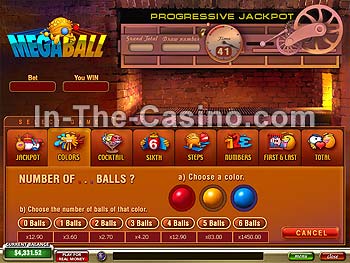 Megaball en Tropez Casino