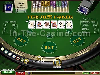 Tequila Poker en Tropez Casino