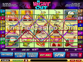 A Night Out en Vegas Red Casino