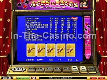 Aces And Faces en Vegas Red Casino