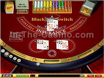Blackjack Switch en Vegas Red Casino