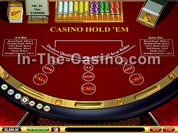 Casino Hold'em en Vegas Red Casino