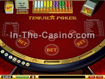 Tequila Poker en Vegas Red Casino